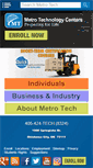 Mobile Screenshot of metrotech.edu