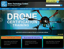 Tablet Screenshot of metrotech.edu